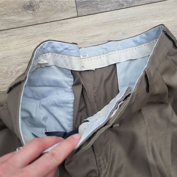 Keith Moor dress pants vintage union made pants 36 - Picture 10 of 10